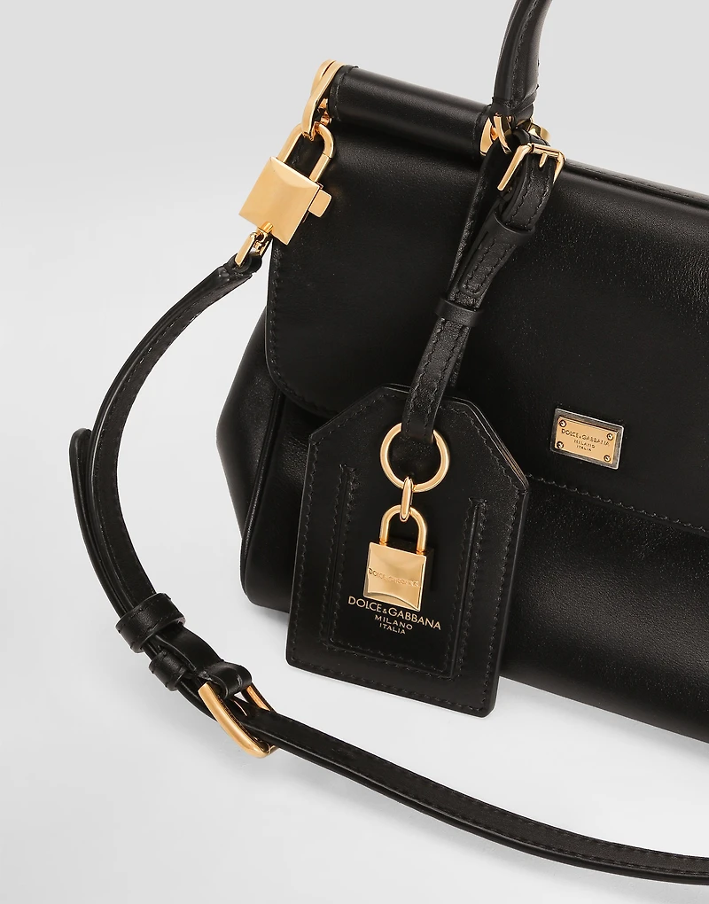 My Sicily handbag in plongé calfskin