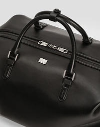 Calfskin duffel bag