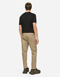 Wool and silk pants