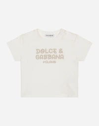 Jersey T-shirt with Dolce&Gabbana logo