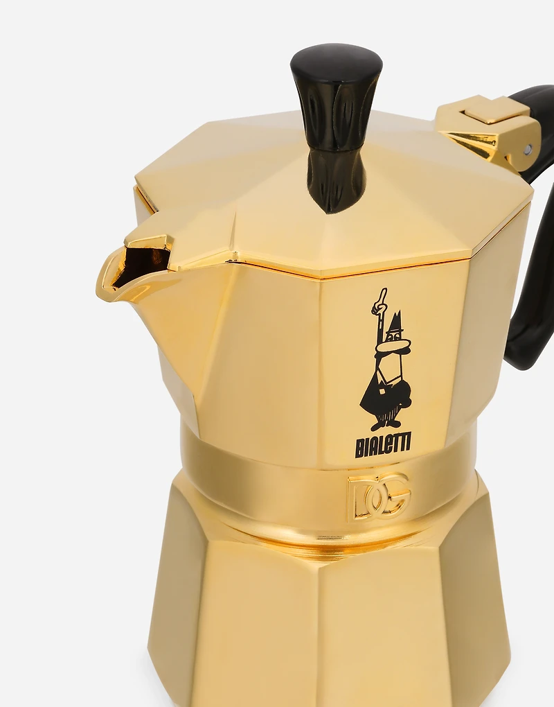 24k Gold Decorative Moka Bialetti Dolce&Gabbana