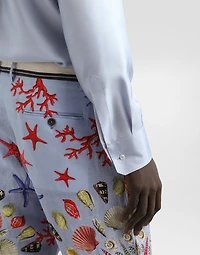 Martini shirt silk twill