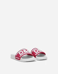 Rubber beachwear sliders