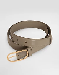 Calfskin belt