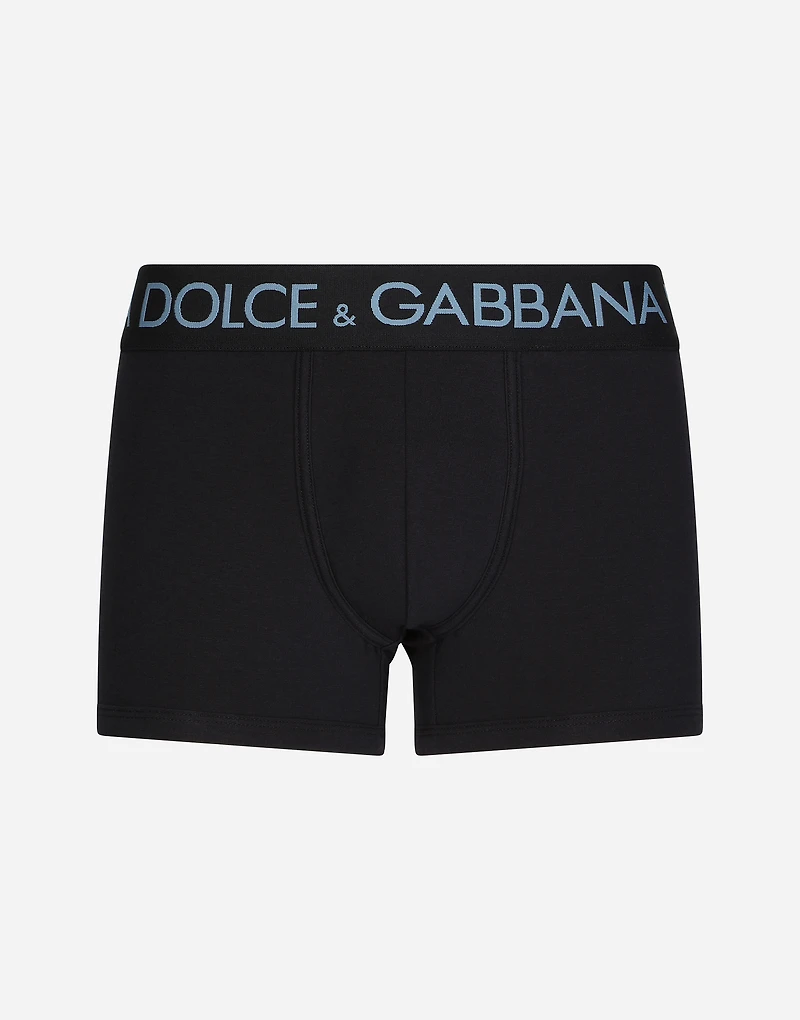 Two-way-stretch jersey boxers