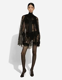 Short lace corset dress