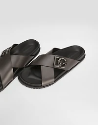 Calfskin sandal