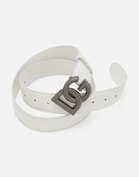 Belt with DG logo buckle