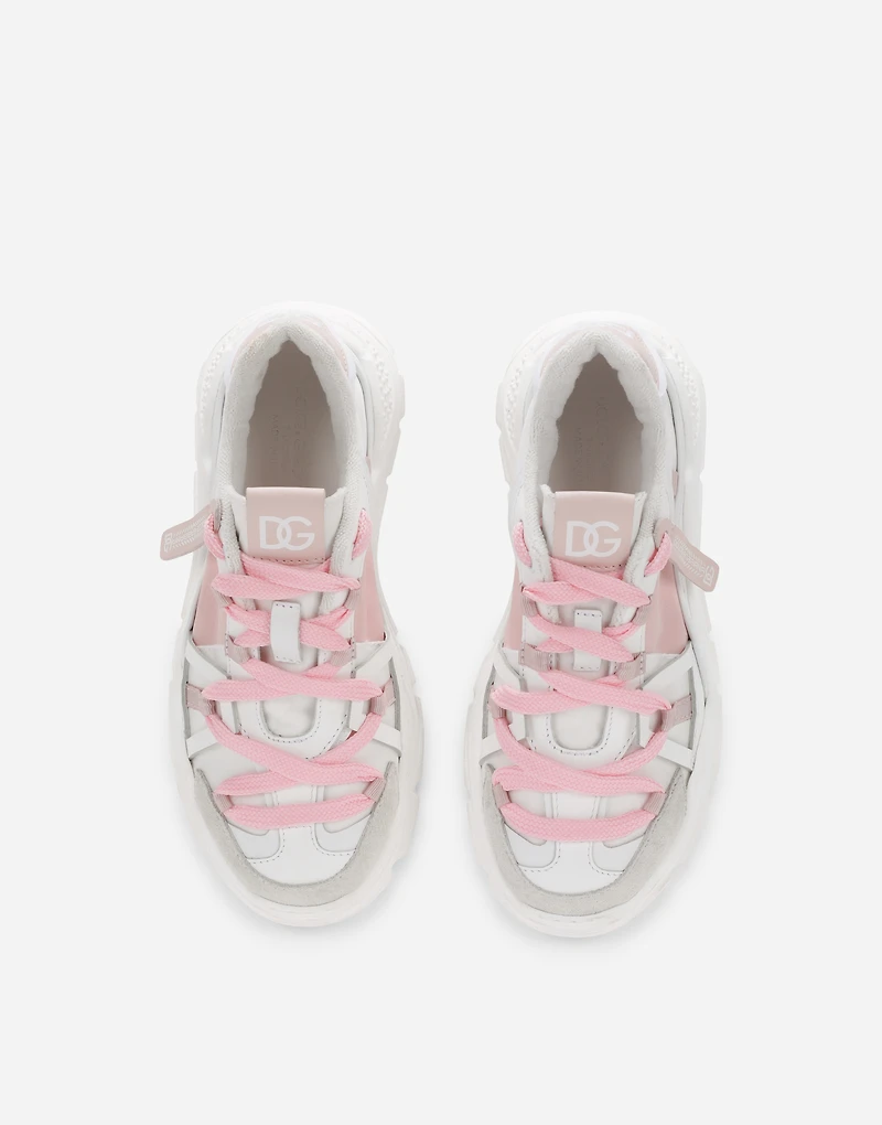 Mixed-material Airmaster sneakers