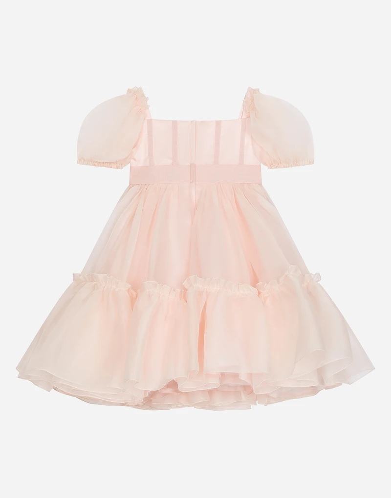 Silk organza dress