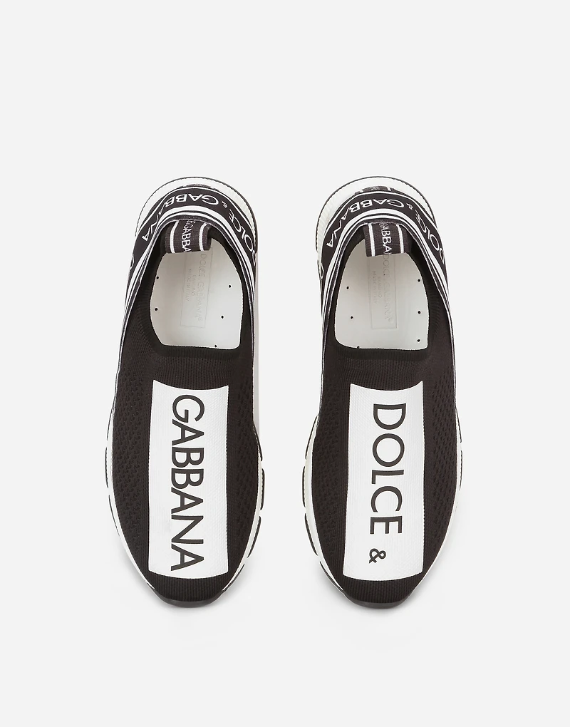 Sorrento slip-on sneakers with logo tape