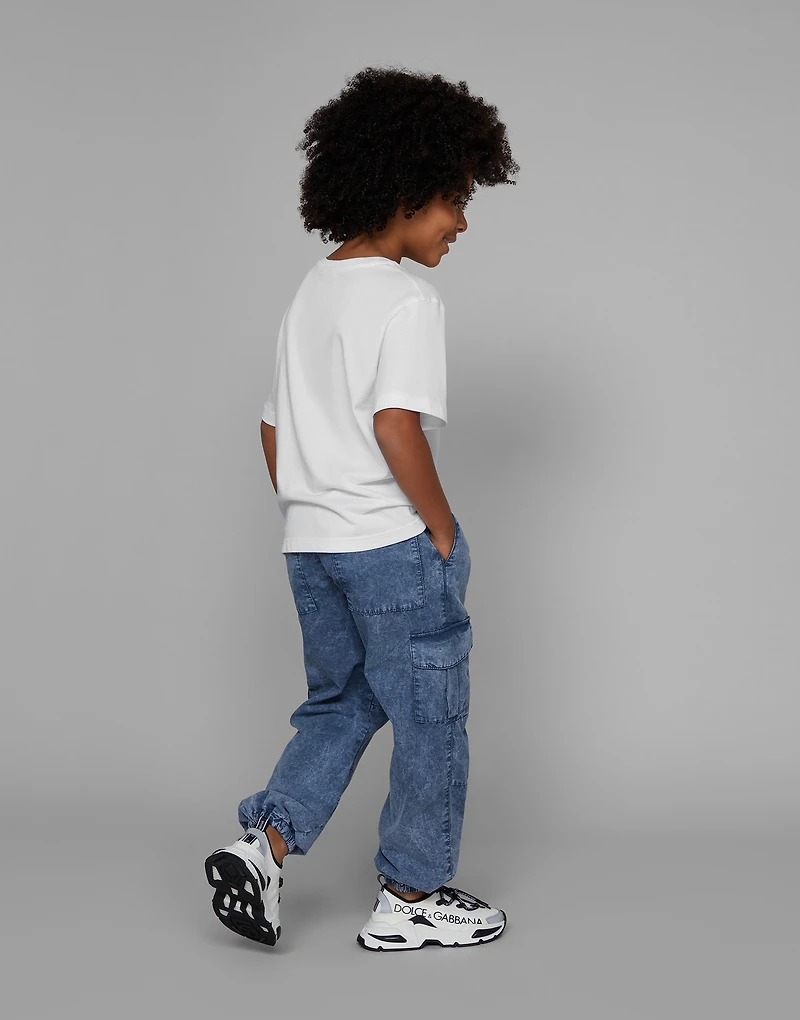 Jersey T-shirt with Dolce&Gabbana logo