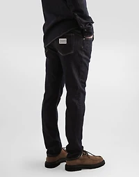 Slim-fit stretch cotton jeans