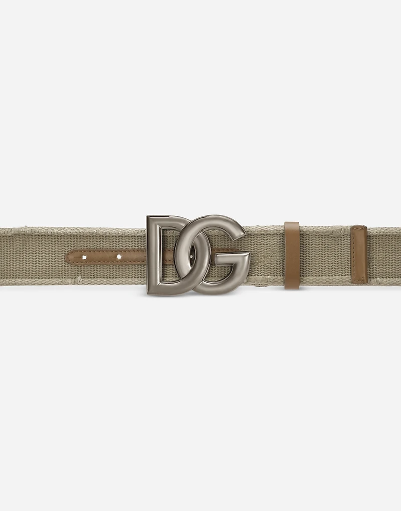 Tape belt with DG logo