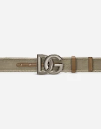 Tape belt with DG logo