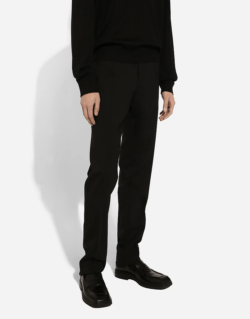 Trousers stretch wool
