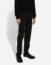 Trousers stretch wool