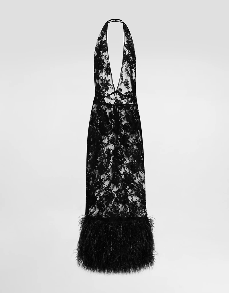 Chantilly lace dress