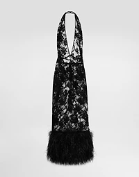 Chantilly lace dress