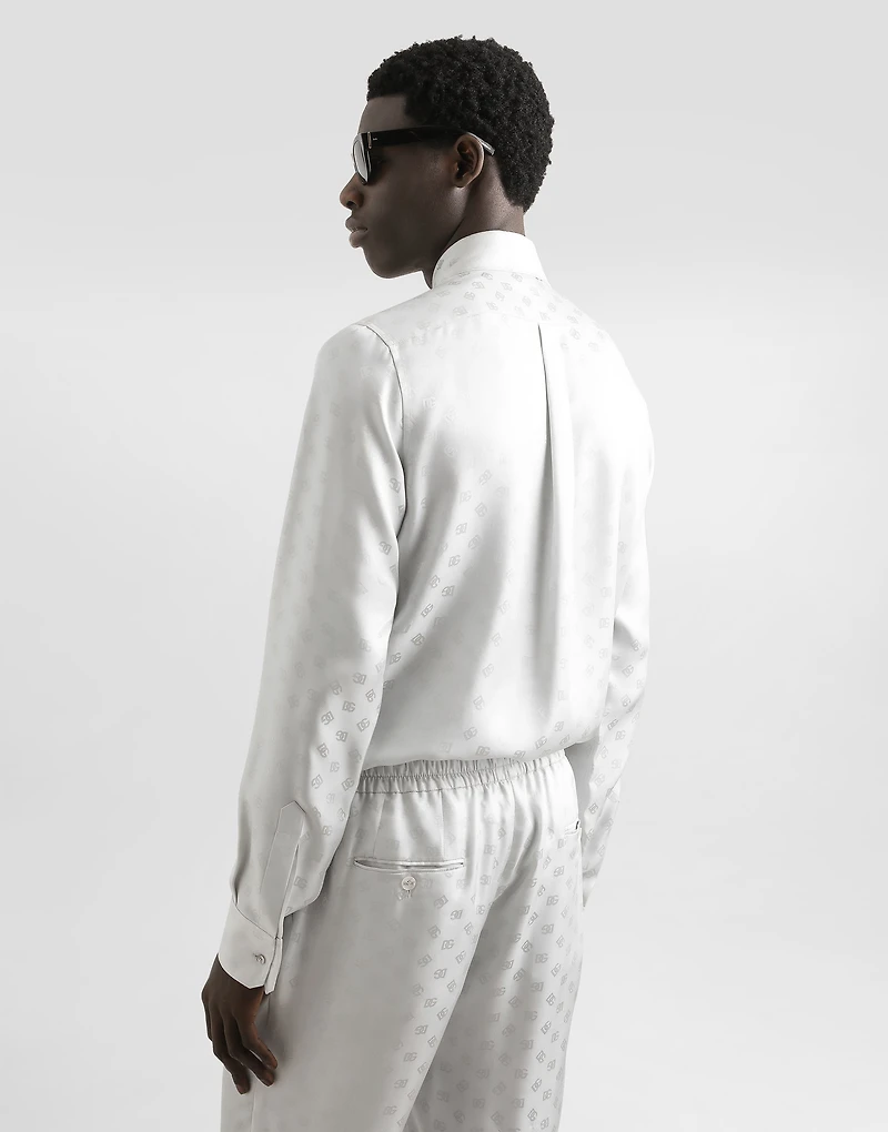 DG logo martini shirt jacquard