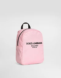 Nylon backpack with Dolce&Gabbana logo