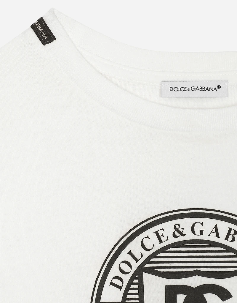 Jersey T-shirt with DG logo