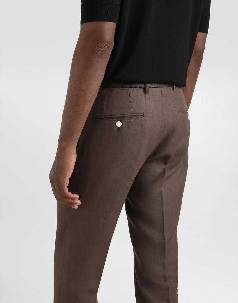 Tailored linen pants