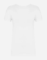 Short-sleeved jersey t-shirt