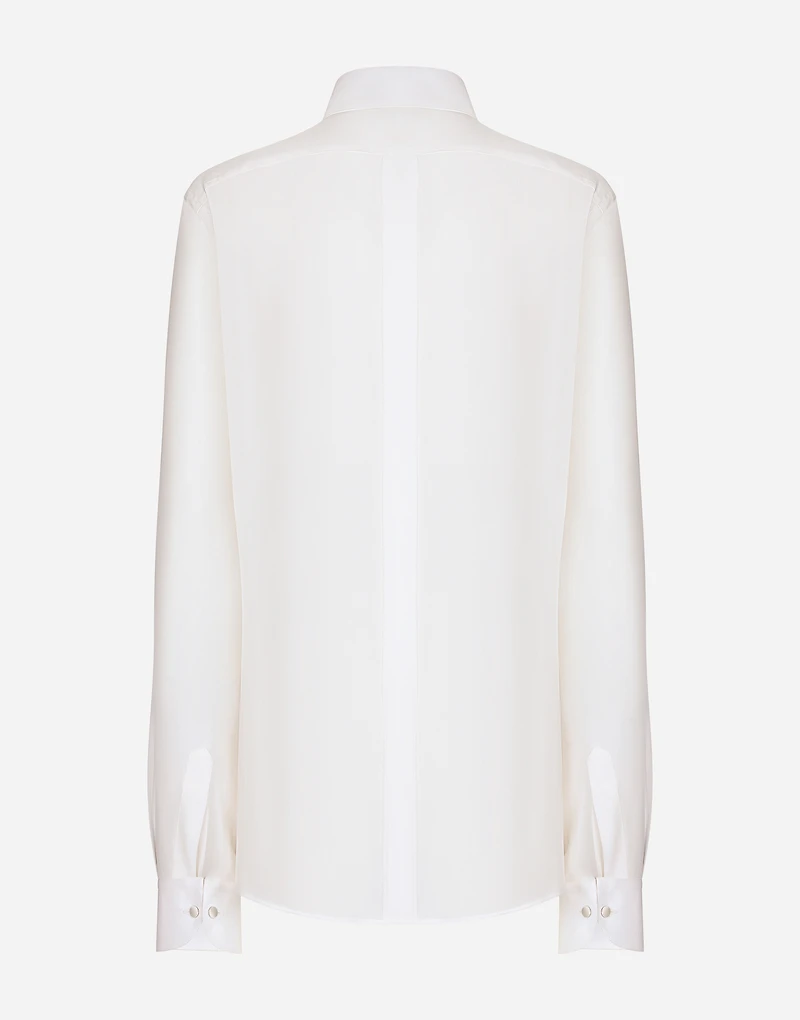 Silk crepe de chine shirt