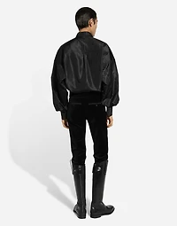 Super-oversize silk shirt