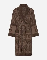 Bathrobe Terry Cotton Jacquard