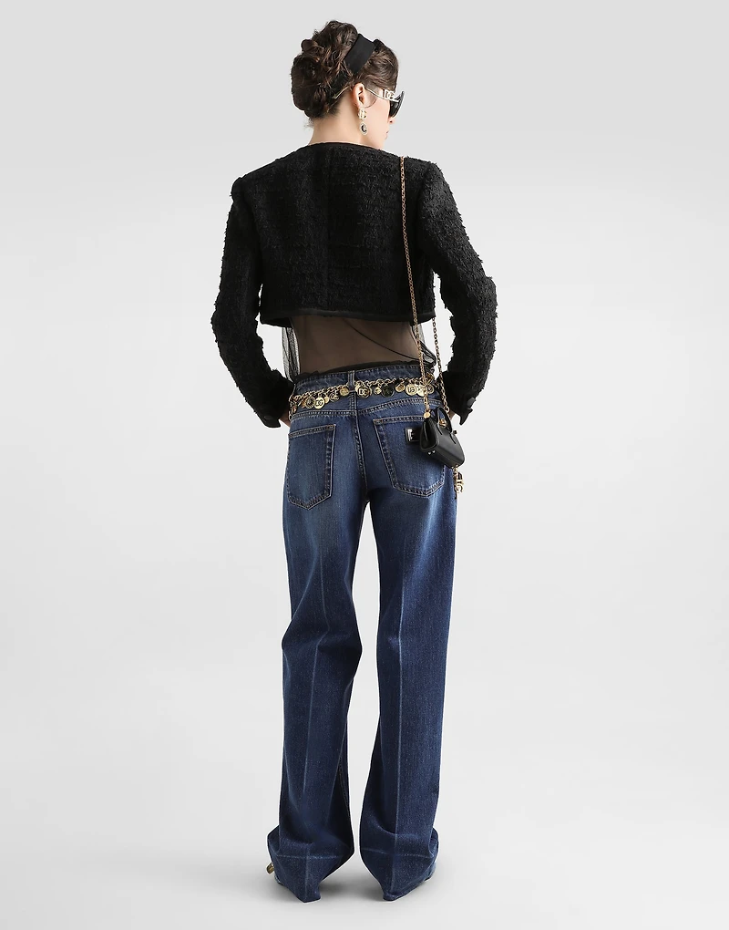 5-pocket denim trousers