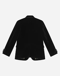 Classic velvet two-button Sicilia-fit jacket