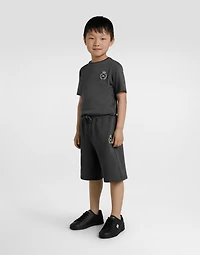 Jersey t-shirt with heraldic DG patch