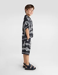 Bandanna-print batik shorts