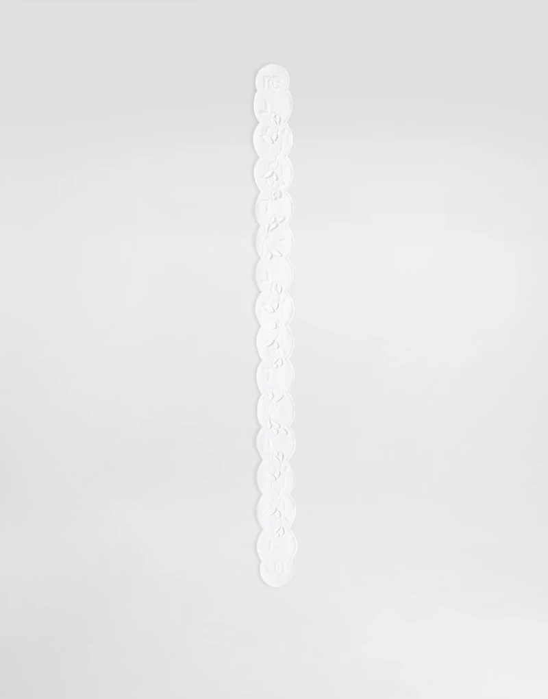 Cotton broderie anglaise headscarf