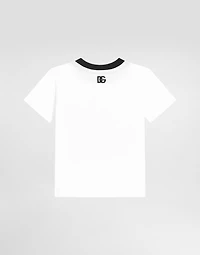 Jersey T-shirt with Dolce&Gabbana logo