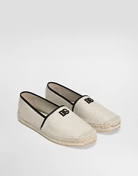 Salt&pepper and nappa espadrilles