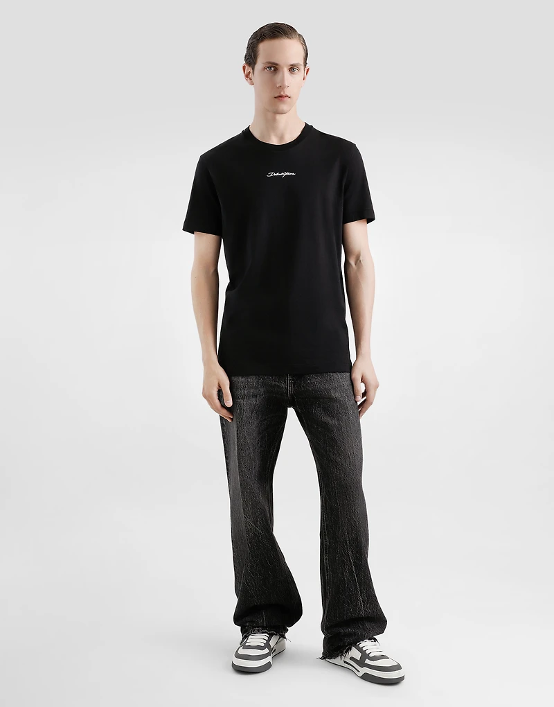 Cotton T-shirt with logo