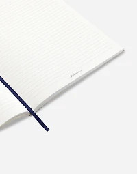 Large Ruled Notebook Textile Cover