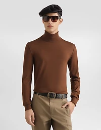 Cashmere turtleneck pullover