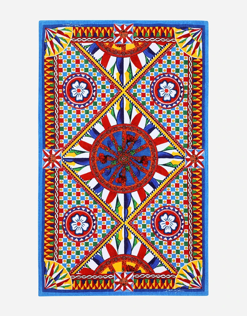Terry Cotton Beach Towel