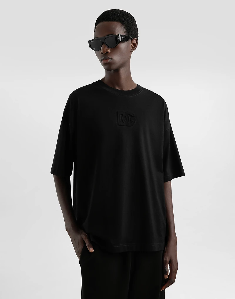 Cotton T-shirt with logo