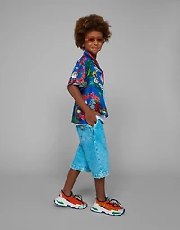Mixed-material Airmaster sneakers