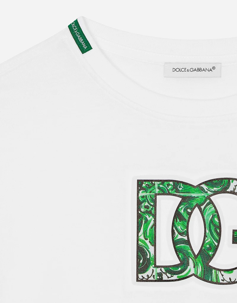Jersey T-shirt with DG logo
