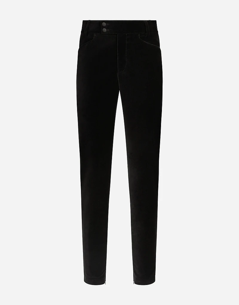 Classic velvet pants