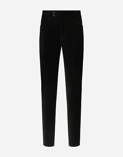 Classic velvet pants