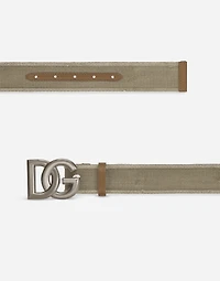 Tape belt with DG logo