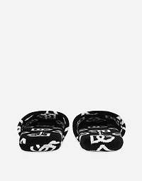 Jacquard Cotton Terry Slippers
