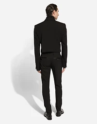 Double-breasted wool Spencer jacket